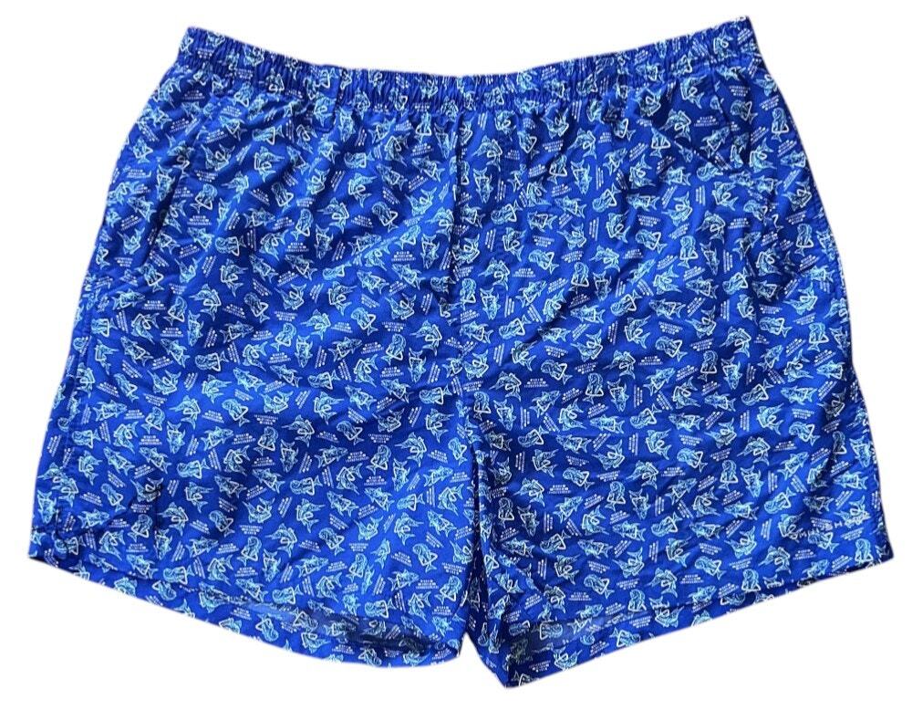 Columbia PFG Performance Fishing Gear Lined Blue Water Swim Shorts 2XL